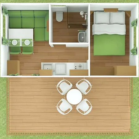 פארק נופש Solitudo Sunny Camping By Valamar